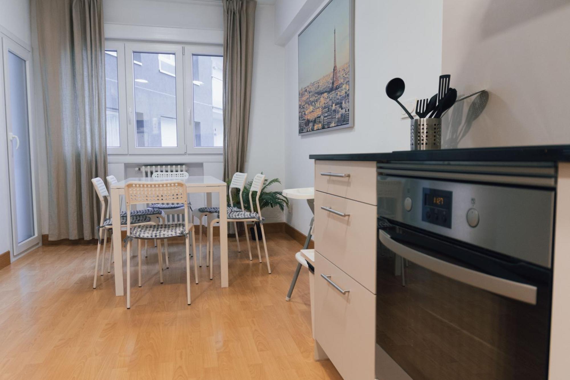 Apartamento Familiar Reformado En Amara, Estadio Anoeta, Donostia-圣塞瓦斯蒂安 外观 照片